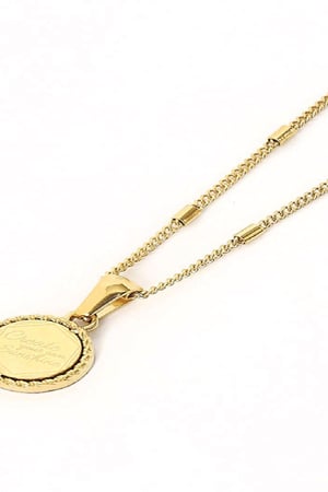 Necklace Create Your Own Sunshine Couleur or Acier inoxydable h5 Image5